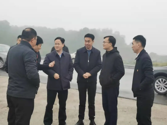 区委常委常务副区长龚云华督导喜临门家具智能产业园项目建设进度
