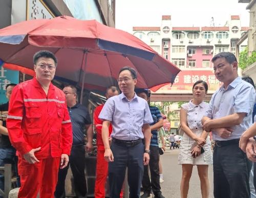 副市长叶舟到安源区督导燃气安全工作