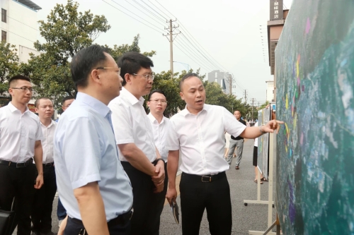 市委副书记,代市长刘烁到安源区调研重点民生实事工程